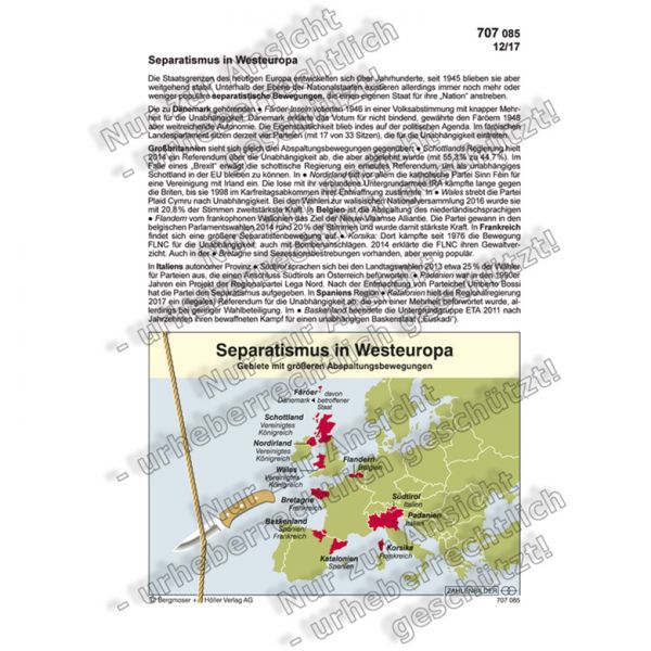 Separatismus in Westeuropa