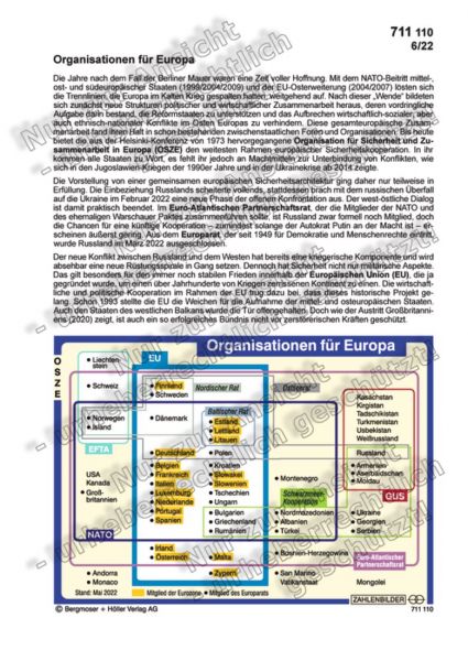 Organisationen für Europa Organisationen für Europa