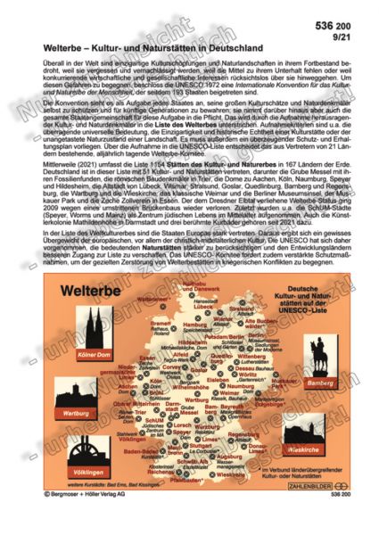 Welterbe – Kultur- und Naturstätten in Deutschland