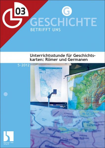 Unterrichtsstunde für Geschichtskarten: Römer und Germanen