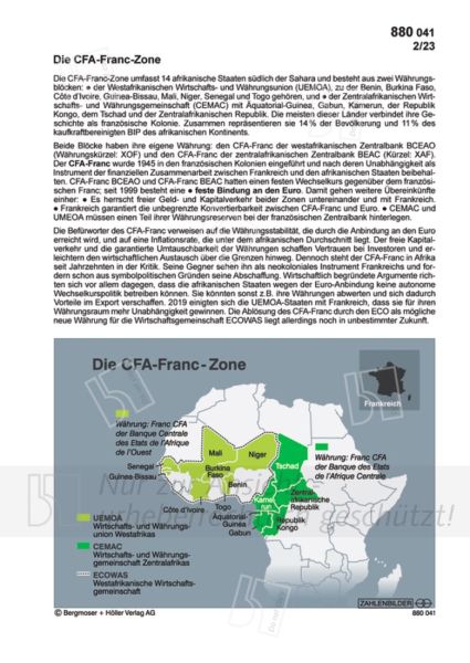 Die CFA-Franc-Zone