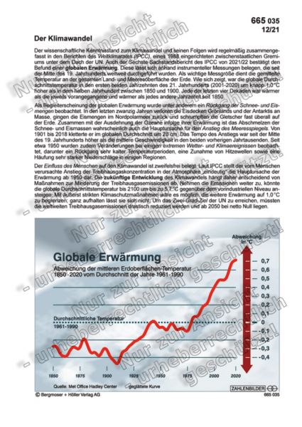 Der Klimawandel