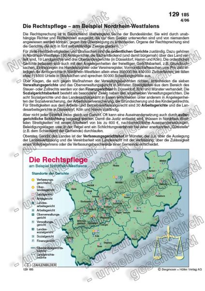 Die Rechtspflege am Beispiel Nordrhein-Westfalens