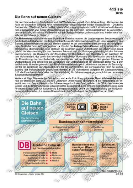 Die Bahn auf neuen Gleisen