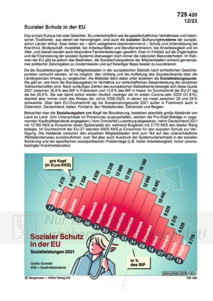 Sozialer Schutz in der EU