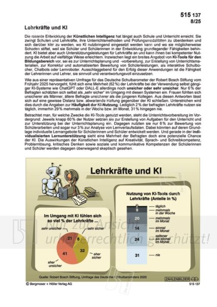 Lehrkräfte und KI