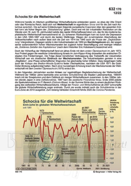 Schocks für die Weltwirtschaft