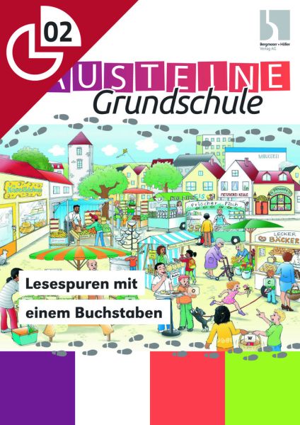 Lesespuren mit einem Buchstaben