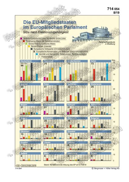 Die EU-Mitgliedstaaten im Europäischen Parlament