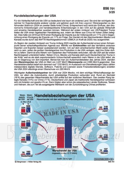 Handelsbeziehungen der USA