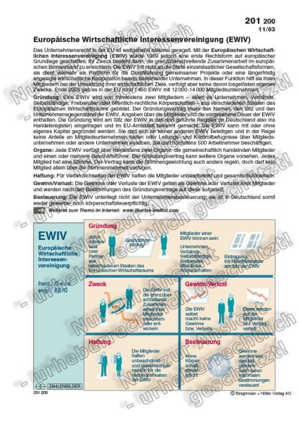 EWIV - Europäische Wirtschaftliche Interessenvereinigung