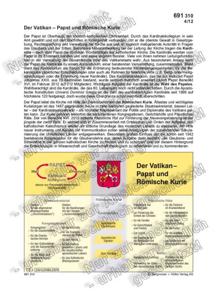 Der Vatikan - Papst und Römische Kurie