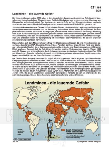 Landminen ? die lauernde Gefahr