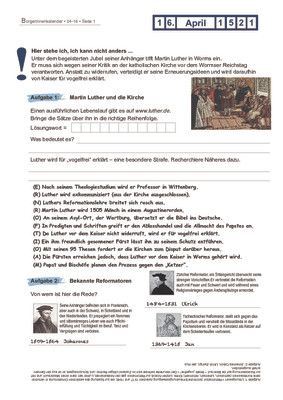 Martin Luther - 16.04.1521