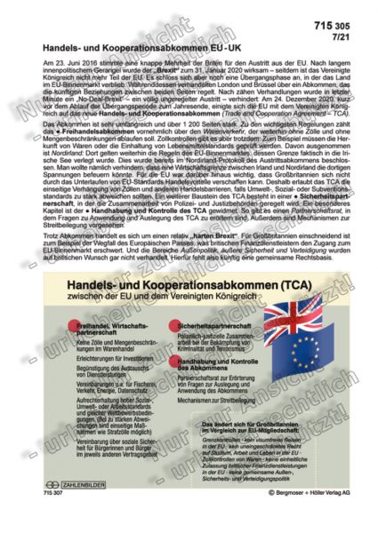 Handels- und Kooperationsabkommen EU-UK