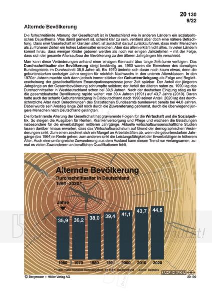 Alternde Bevölkerung