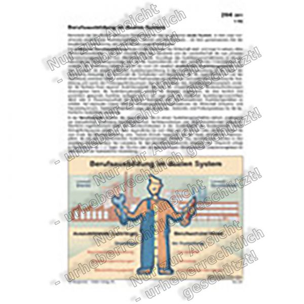 Berufsausbildung im dualen System