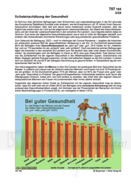 Selbsteinschätzung der Gesundheit