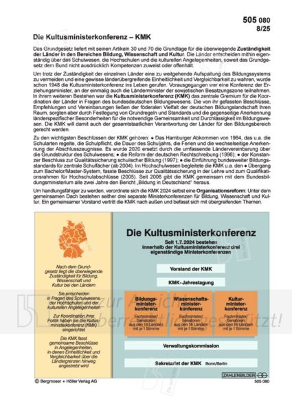 Die Kultusministerkonferenz