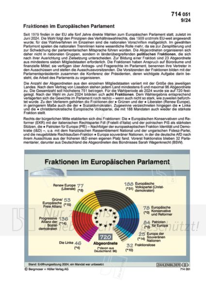 Fraktionen im Europäischen Parlament