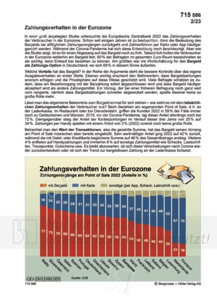 Zahlungsverhalten in der Eurozone