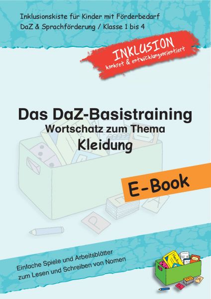 Das DaZ-Basistraining: Wortschatz zum Thema "Kleidung"