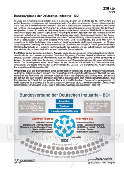 Bundesverband der Deutschen Industrie - BDI Bundesverband der Deutschen Industrie - BDI