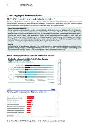 Rund um  - Sekundarstufe I: Rund um materialgestütztes