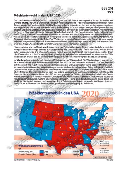 Präsidentenwahl in den USA 2020