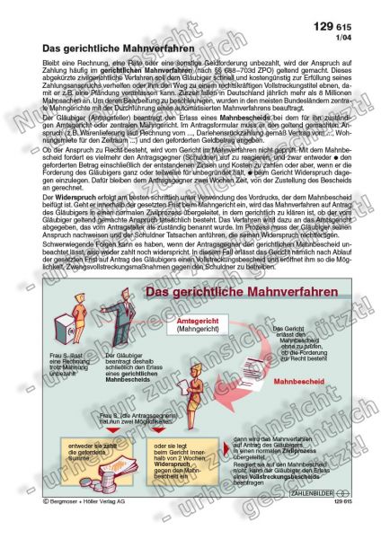 Das gerichtliche Mahnverfahren