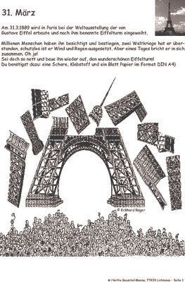 Der Eiffelturm wird eingeweiht - 31.03.1889