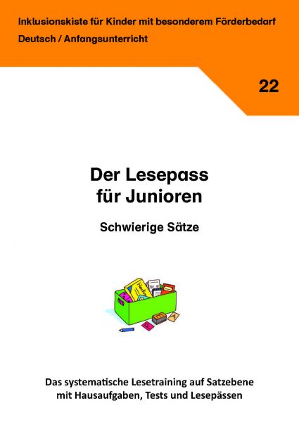 Der Lesepass für Junioren: Schwierige Sätze