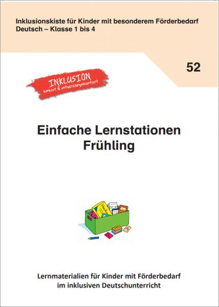 Einfache Lernstationen: Frühling