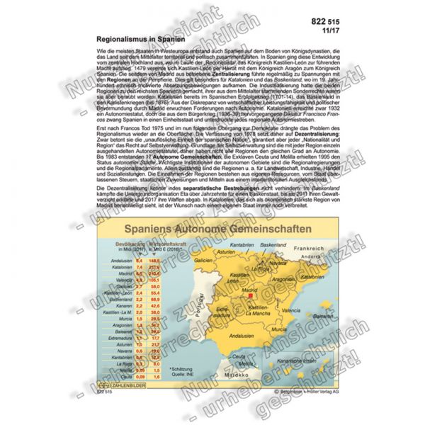 Regionalismus in Spanien